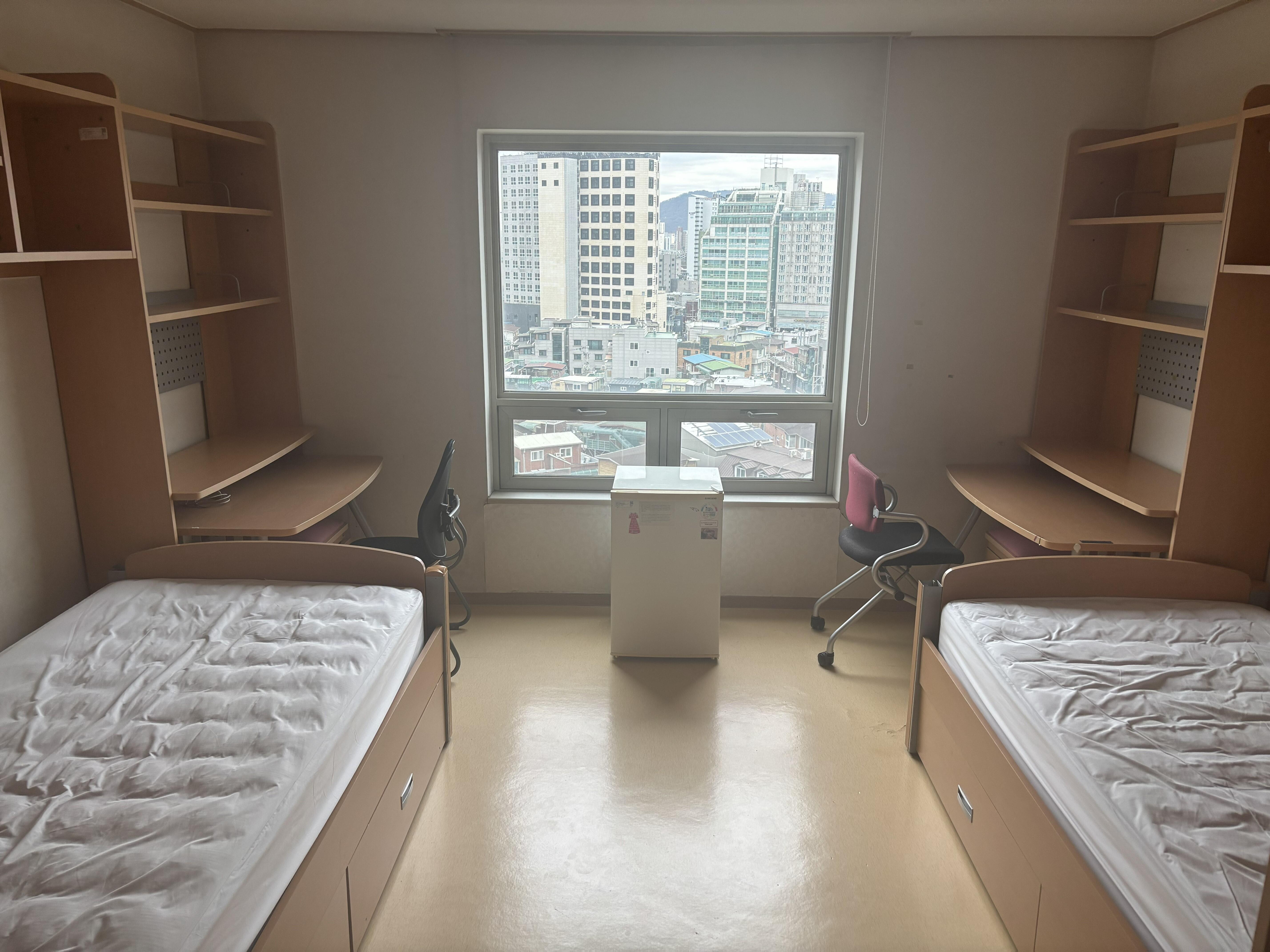 寮の部屋の様子
