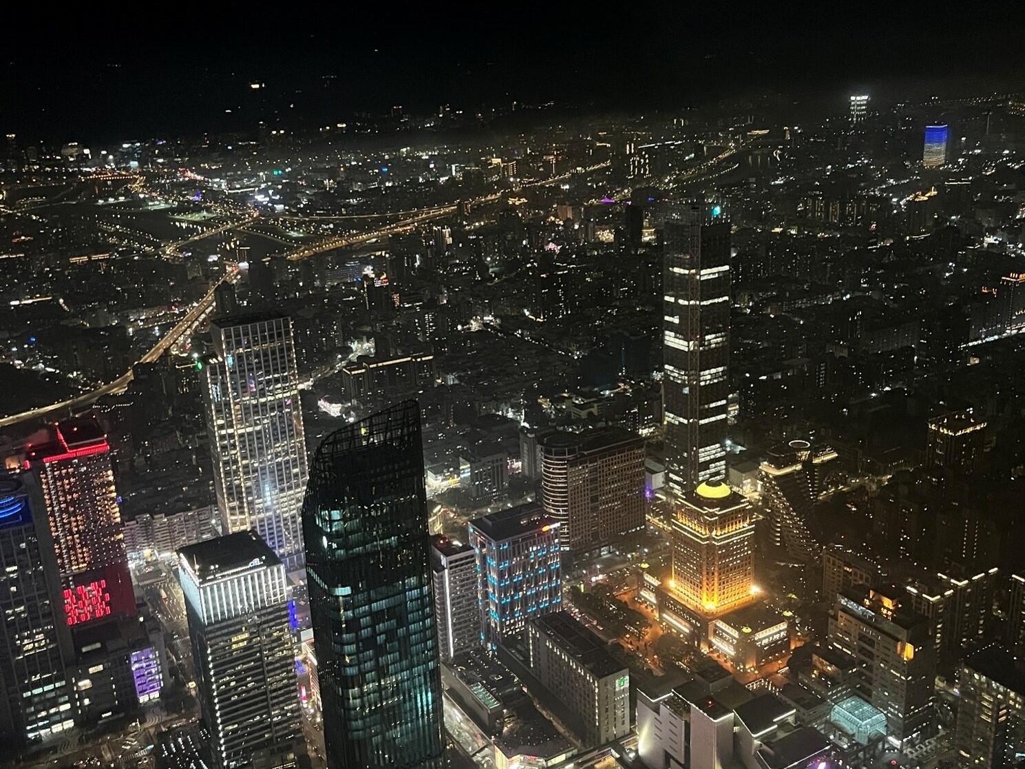 淡江 夜景横 淡江 夜景横