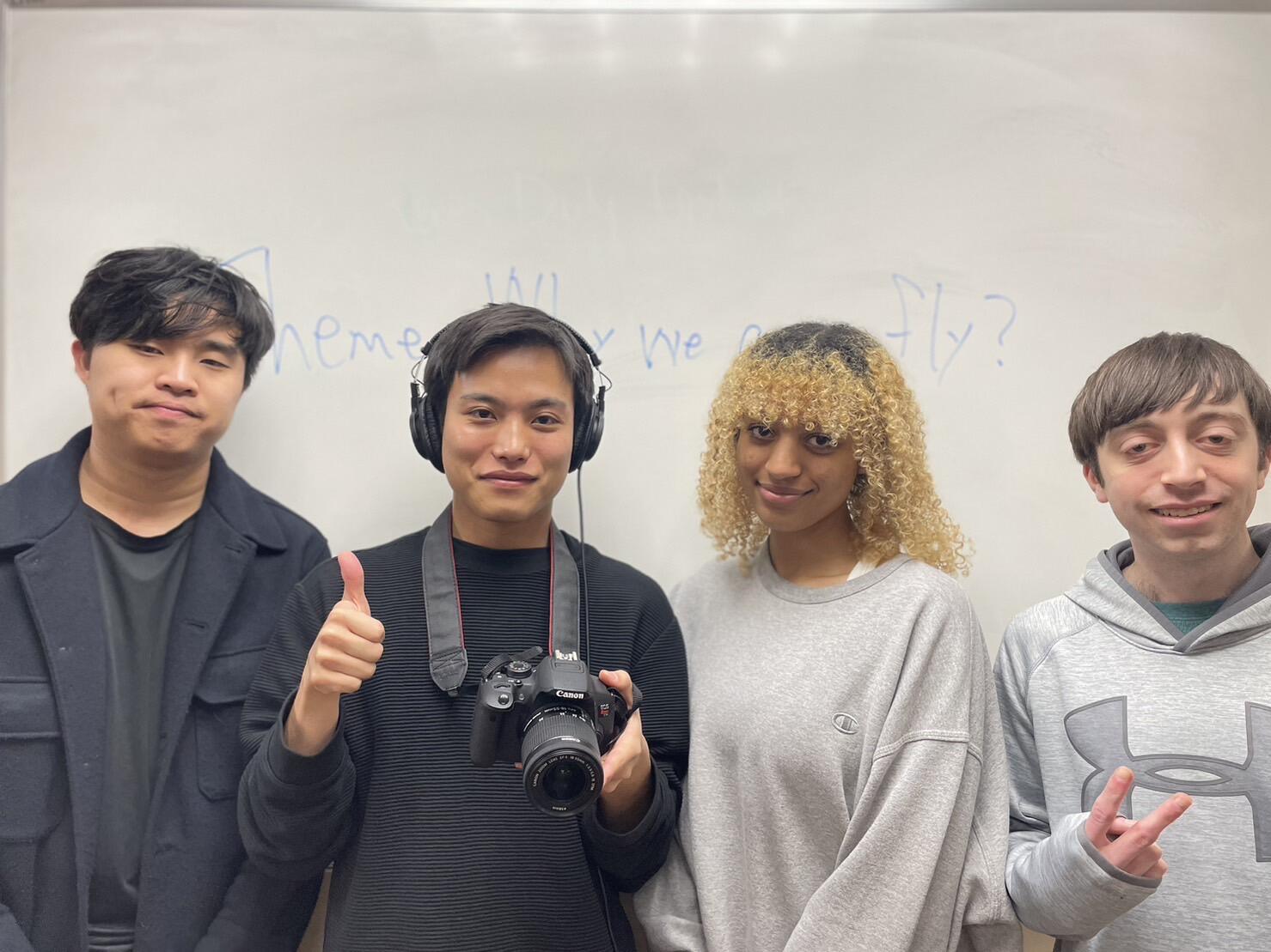 友人と映画を作った時の様子 友人と映画を作った時の様子