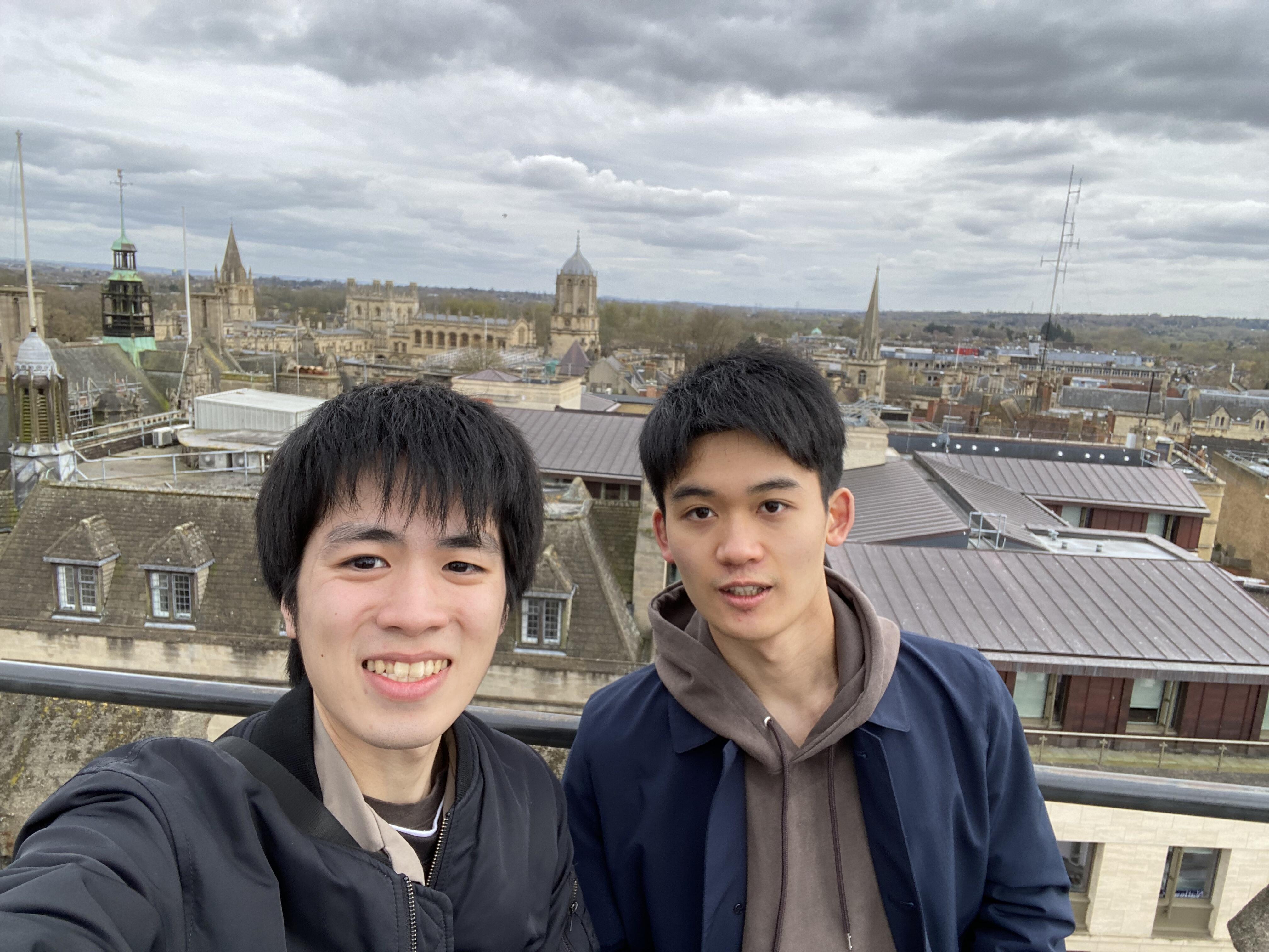 日本からの友人とオックスフォードへ 日本からの友人とオックスフォードへ