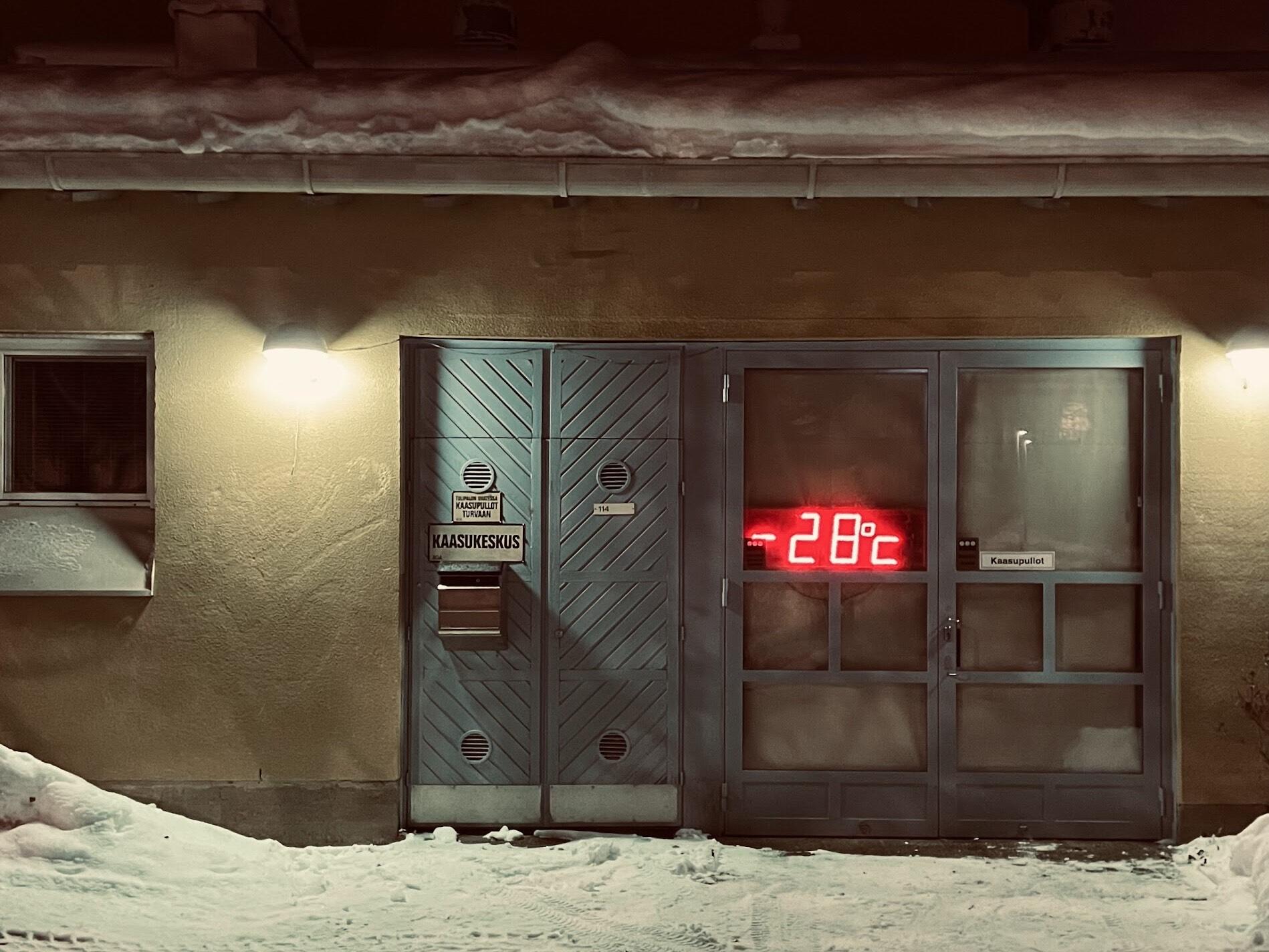 -28℃ -28℃