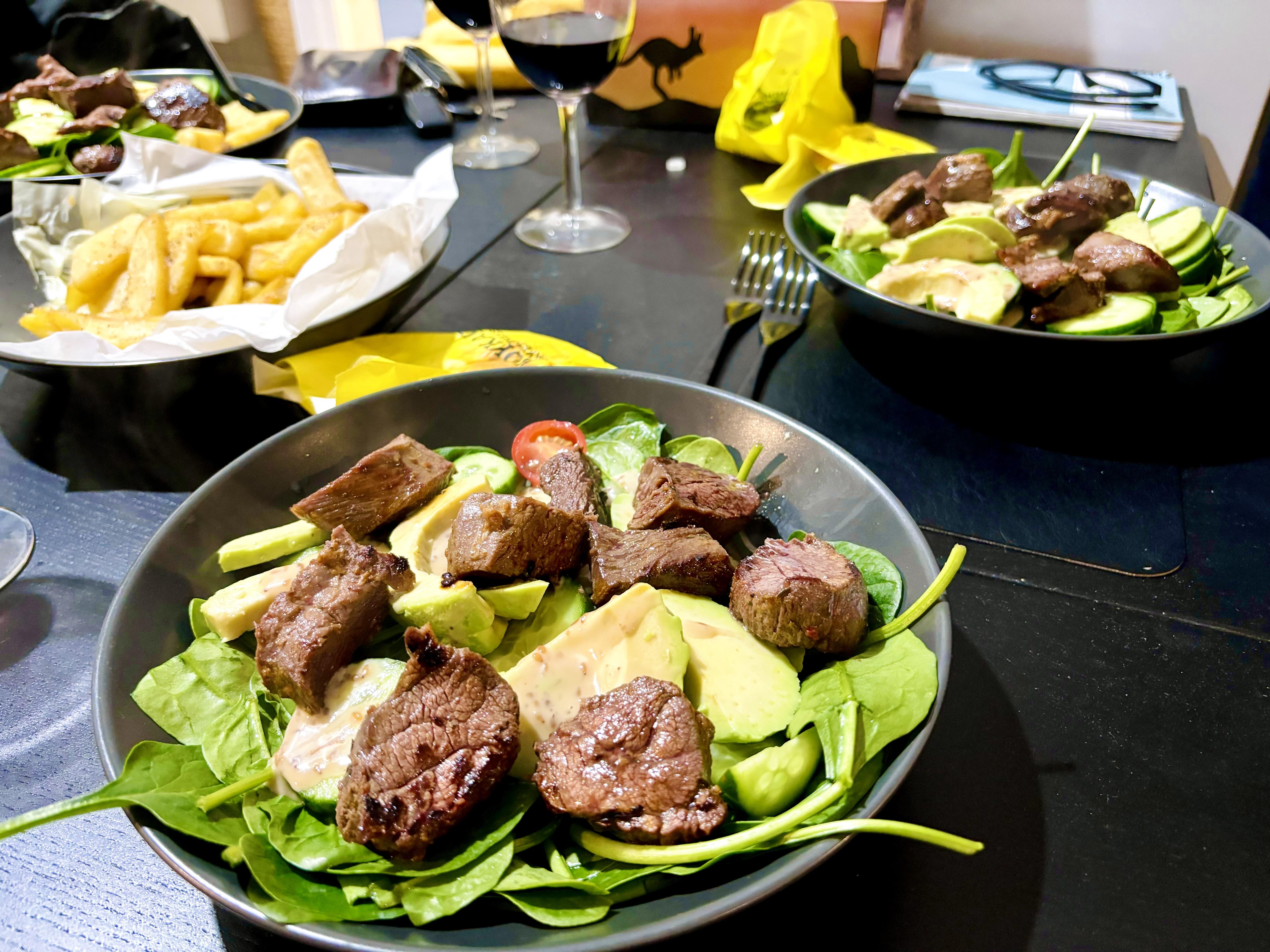 友達と食べたカンガルーの肉 友達と食べたカンガルーの肉