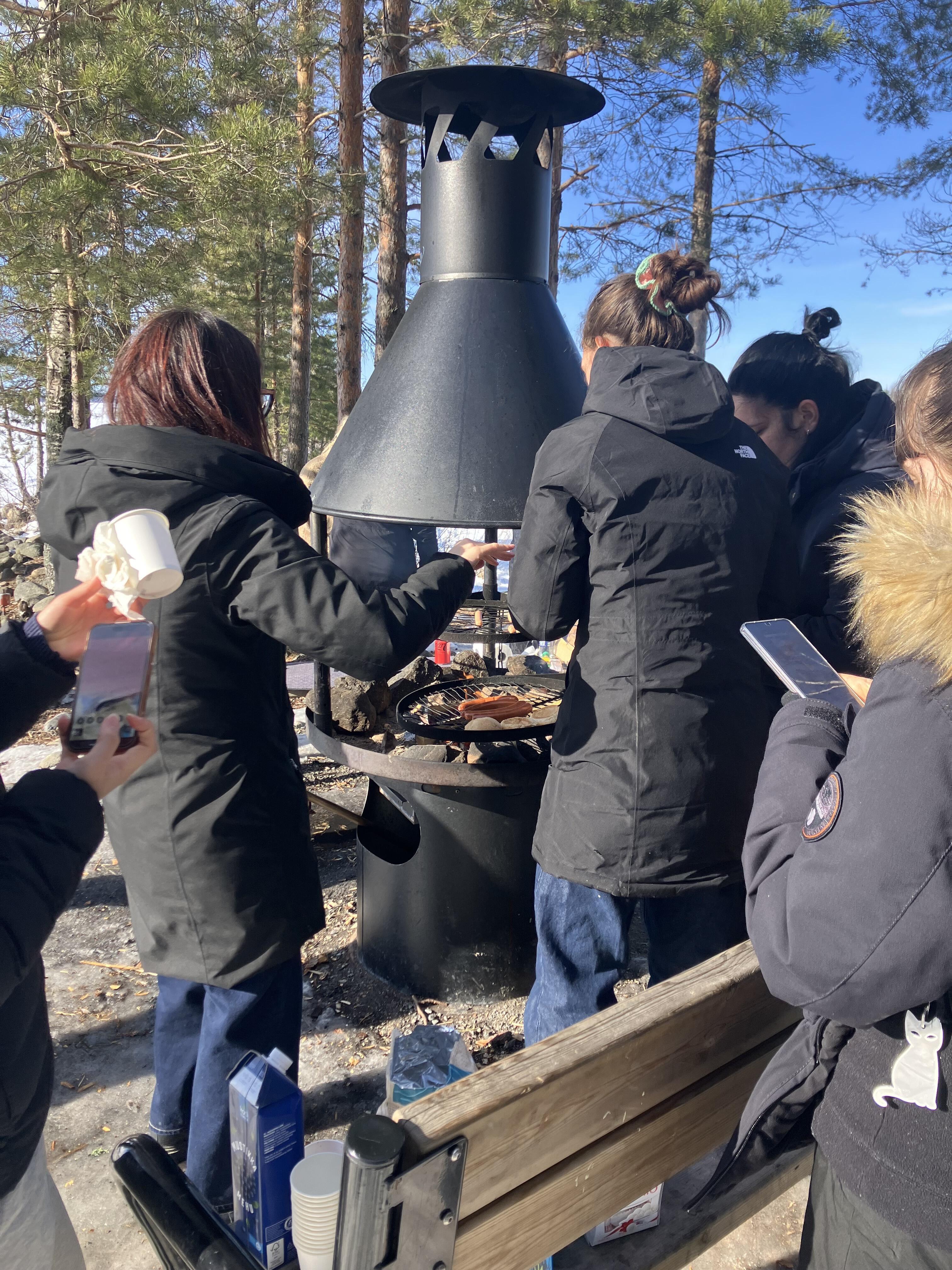 友人とBBQ