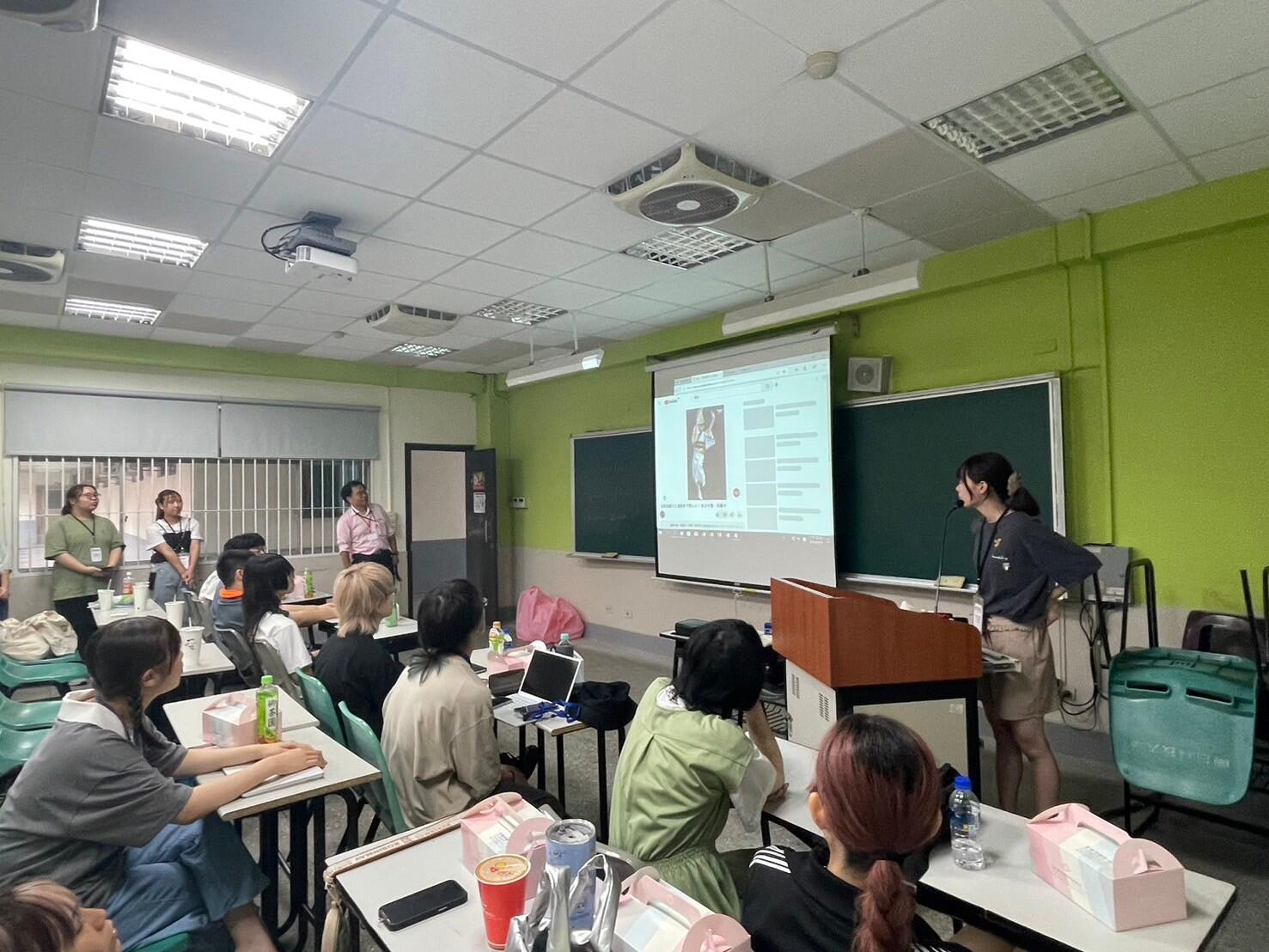 南臺科技大學（應用日語系サマーキャンプ）
